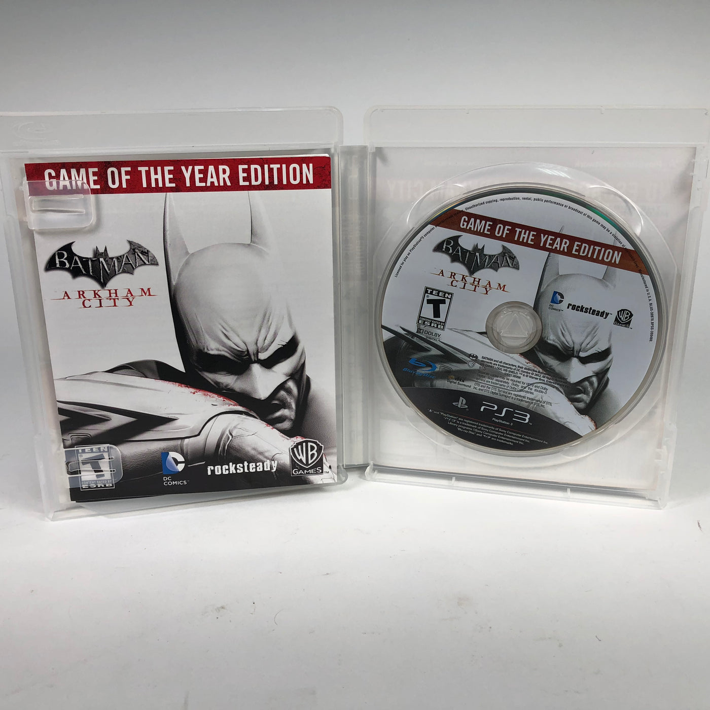 Batman Arkham City Game Of The Year Edition Ps3