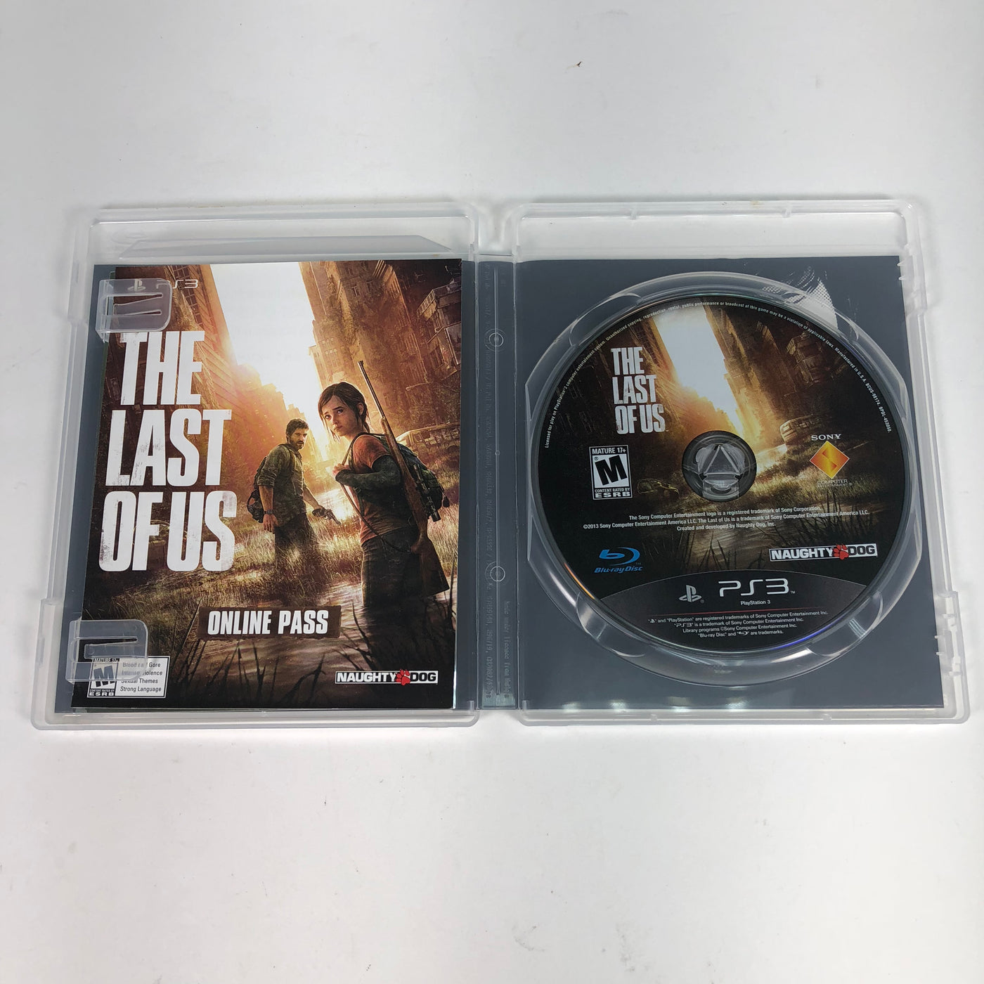 the last of us ps3 cd