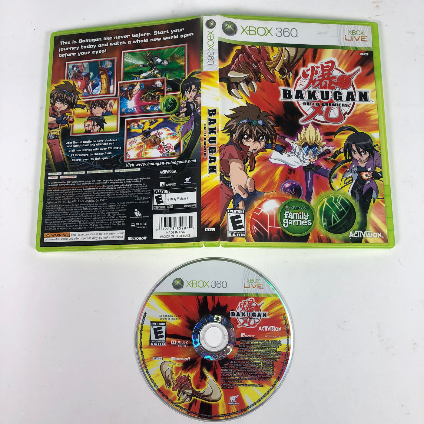 bakugan xbox 360