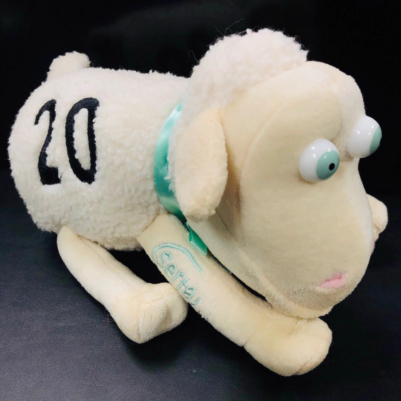 serta mattress sheep stuffed animal