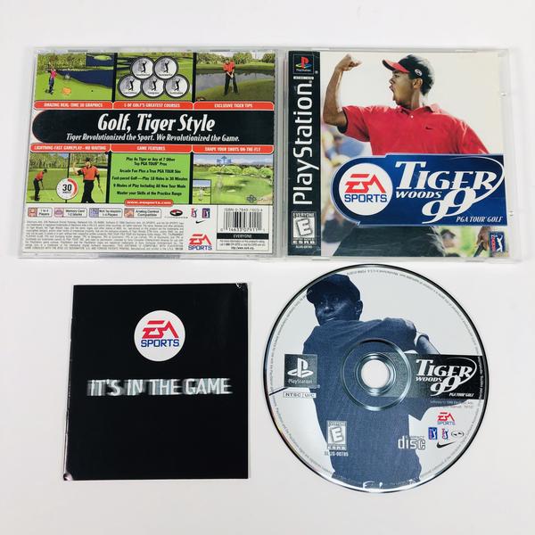 tiger woods 99 ps1