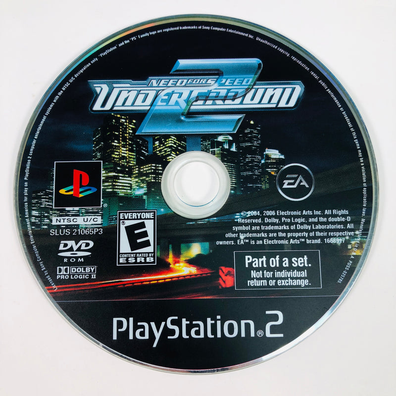 need for speed underground 1 ps2