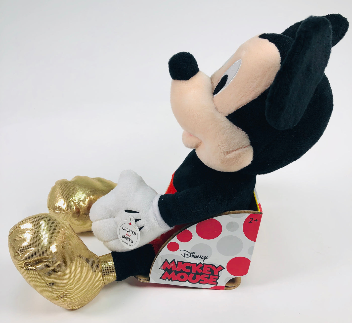 gold mickey plush