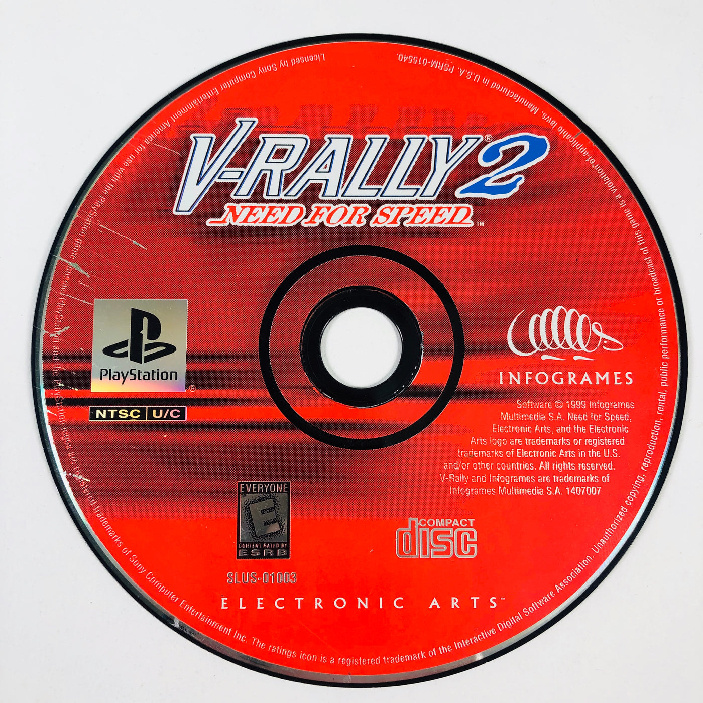 v rally playstation 1