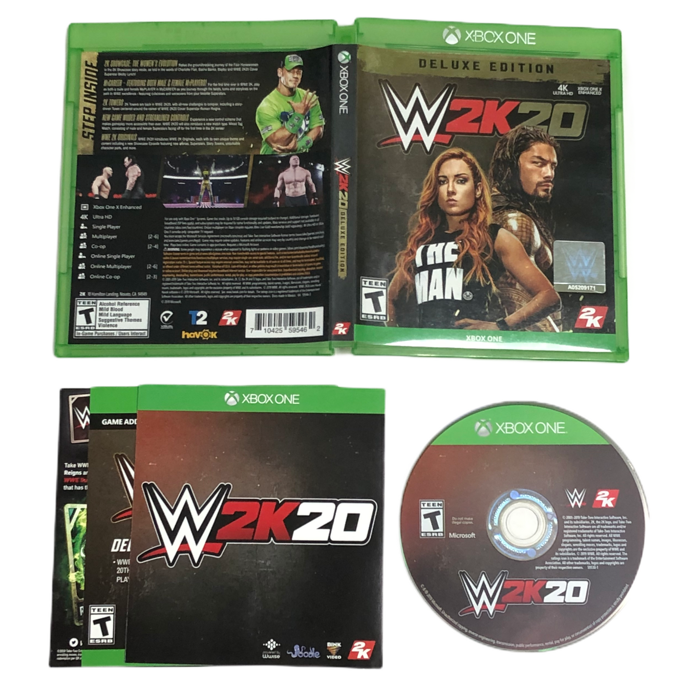 wwe2k20 xbox one