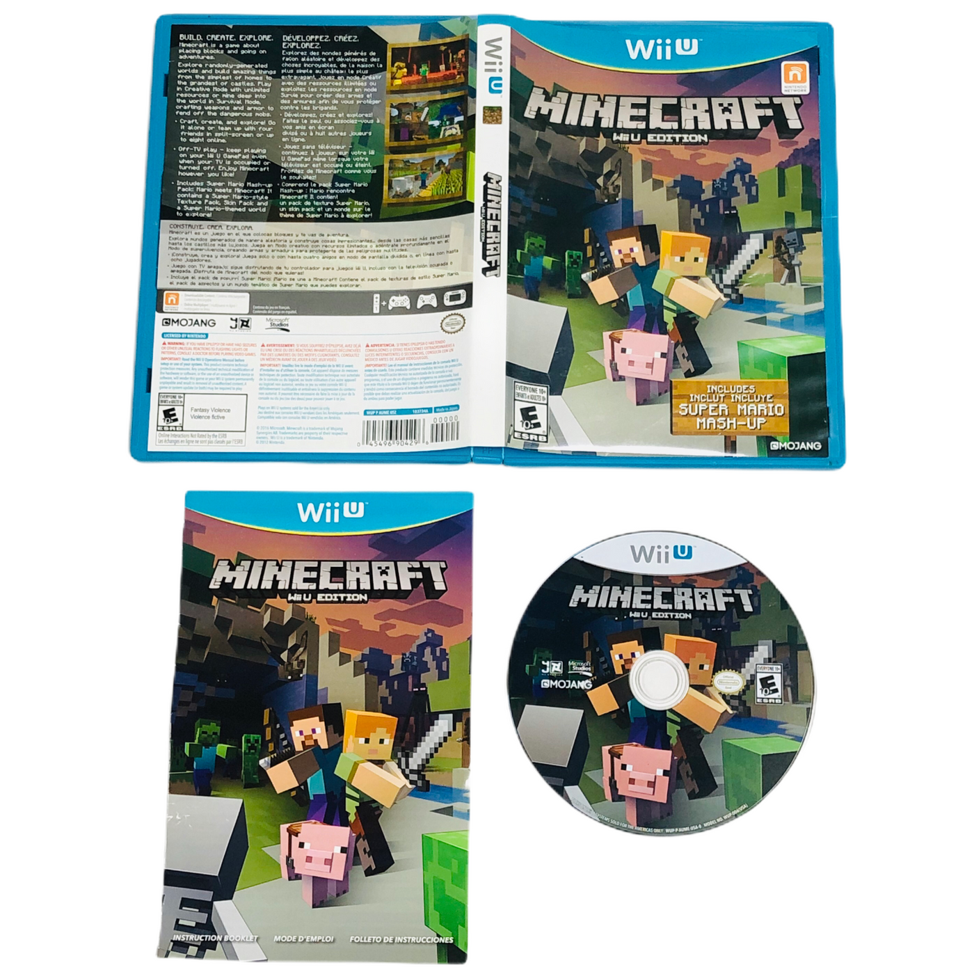 minecraft for nintendo wii