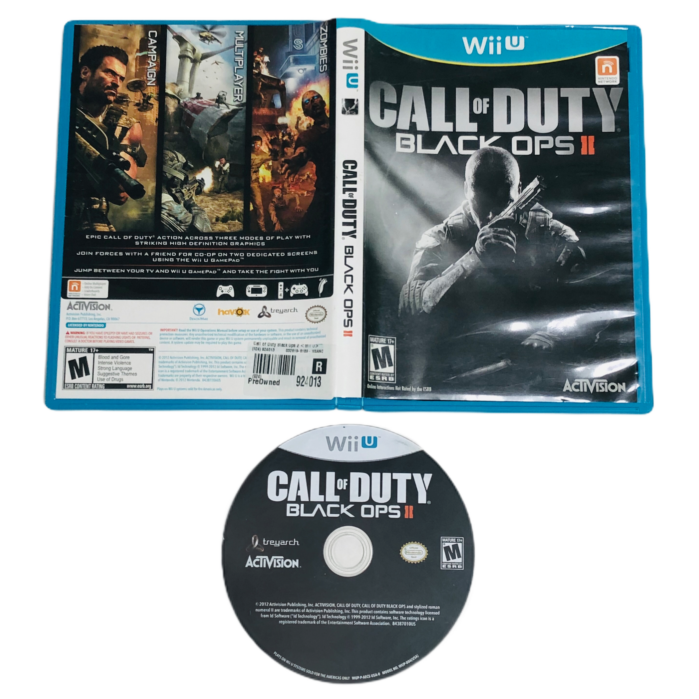 call of duty black ops 2 wii