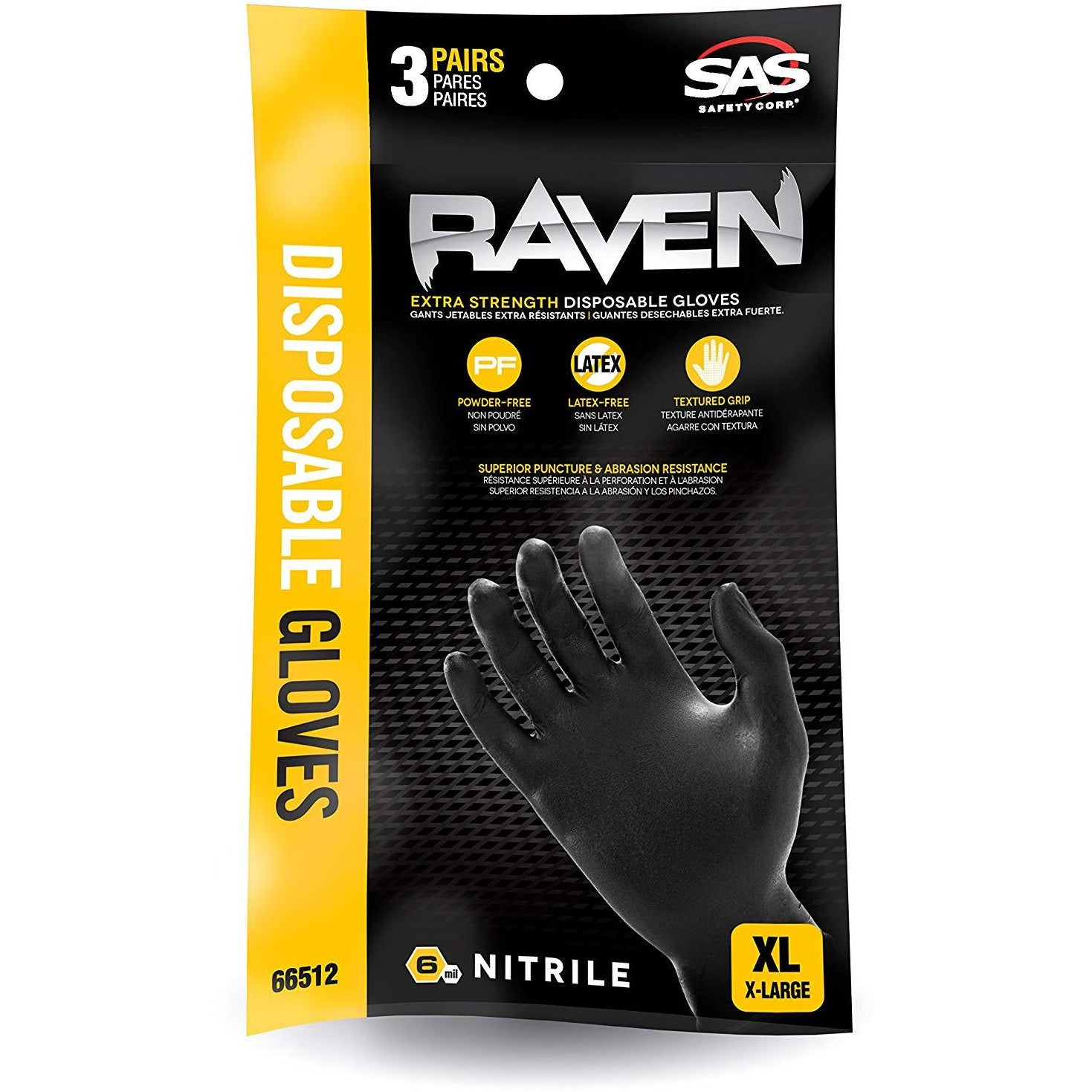 raven nitrile gloves