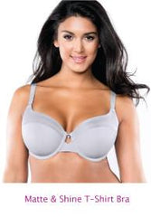 Curvy Couture Matte & Shine T-Shirt Bra