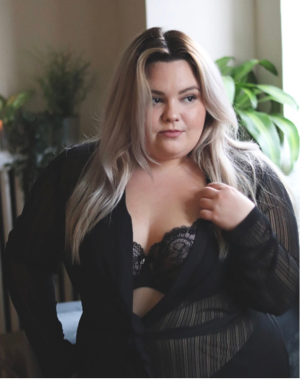Curvy Couture TULIP LACE PUSH UP Natalie in the City