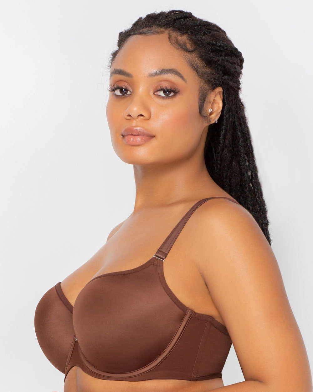 Tulip Smooth T-Shirt Bra - Chocolate Nude