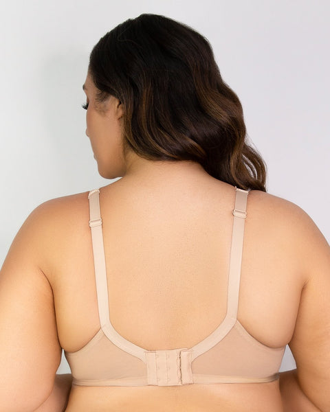 Silky Smooth Micro Unlined Bra - Desert Dawn – Curvy Couture