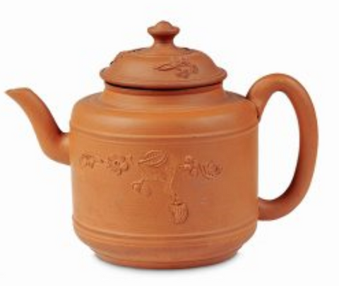 An early Brown Betty Teapot from the 17th Century.