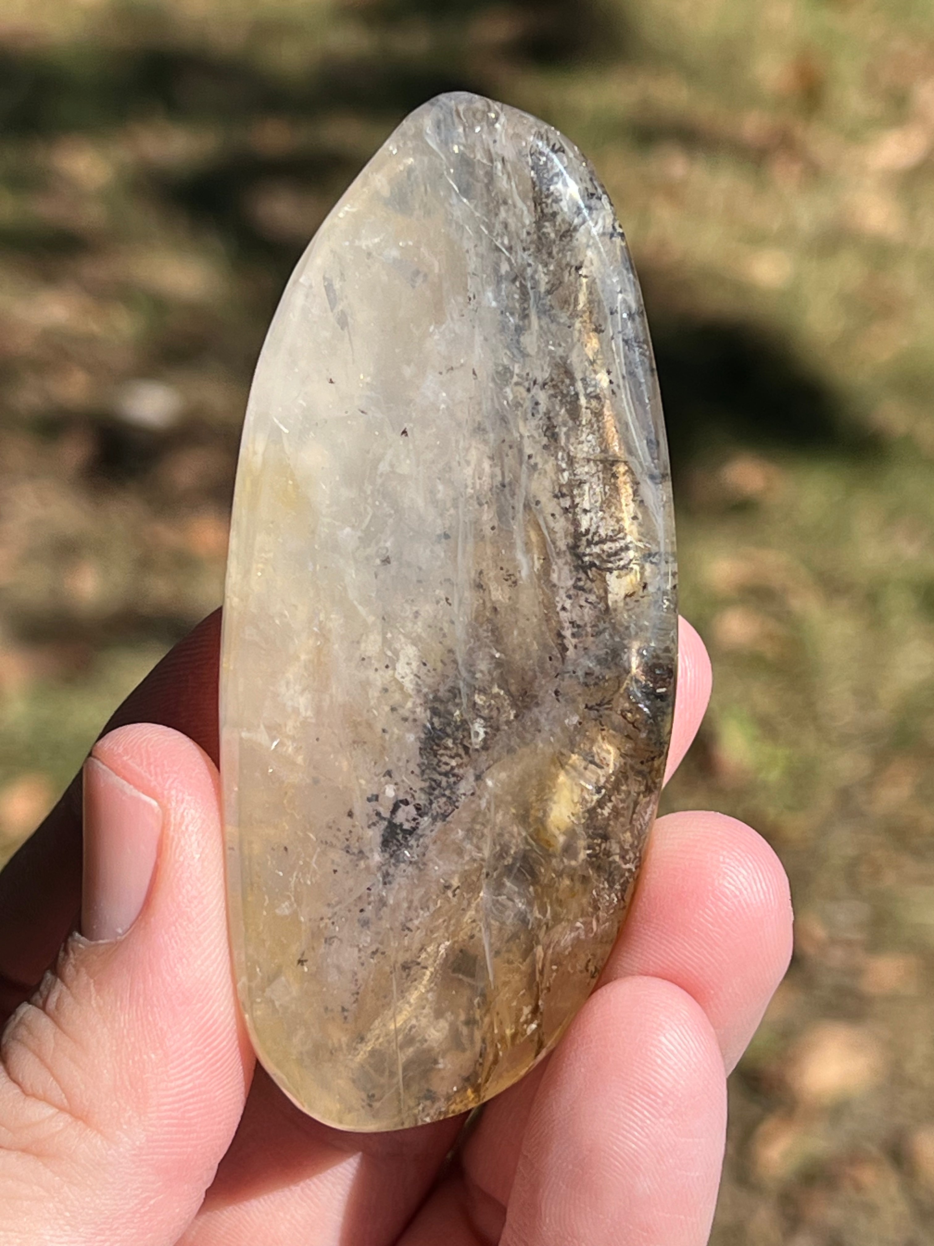 Dendritic Quartz Cabochon A