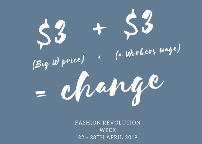 My personal challenge for Fashion Revolution Week