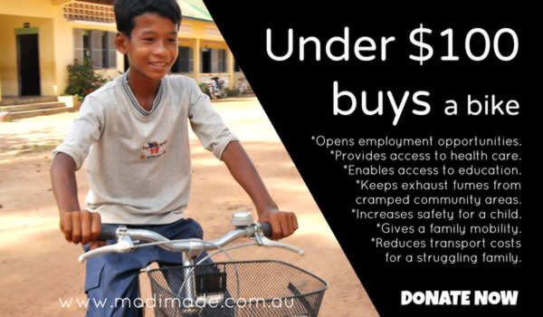 Under 100 buys a bicycle