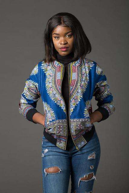 African Print Bomber Jacket – Afrika Warehouse