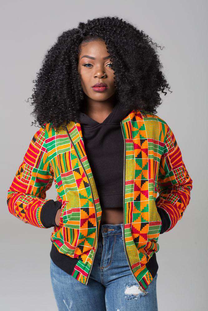 HstClothing African Print Jacket