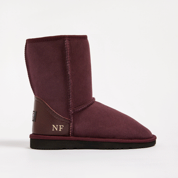 Custom Brown monogram Uggs