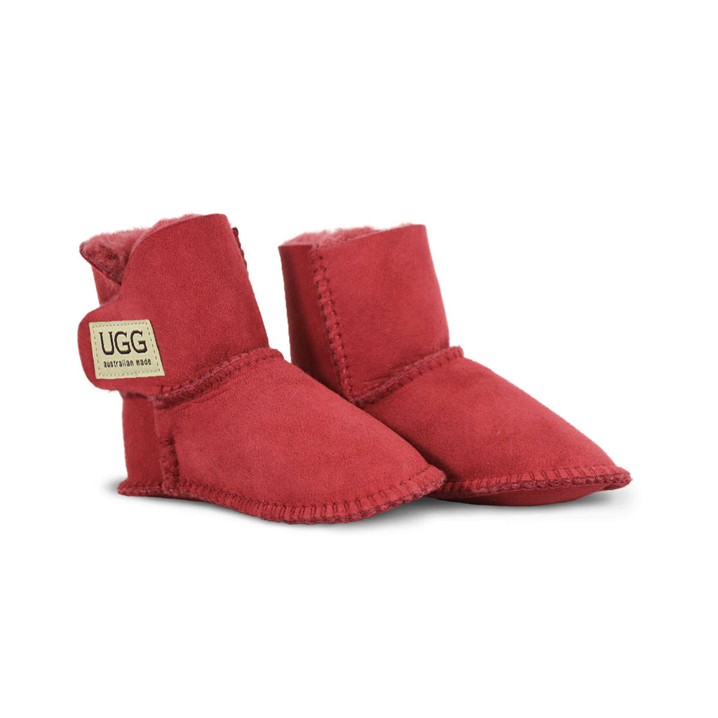 red baby uggs