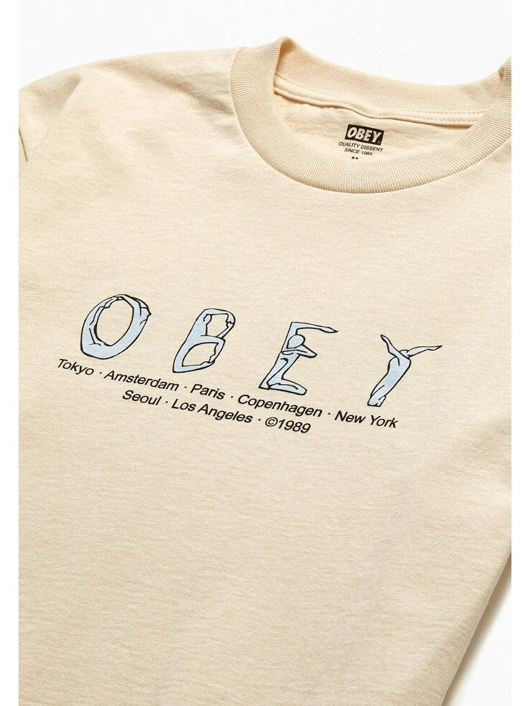 Obey Every Body Counts Classic T-Shirt Cream 165262641.