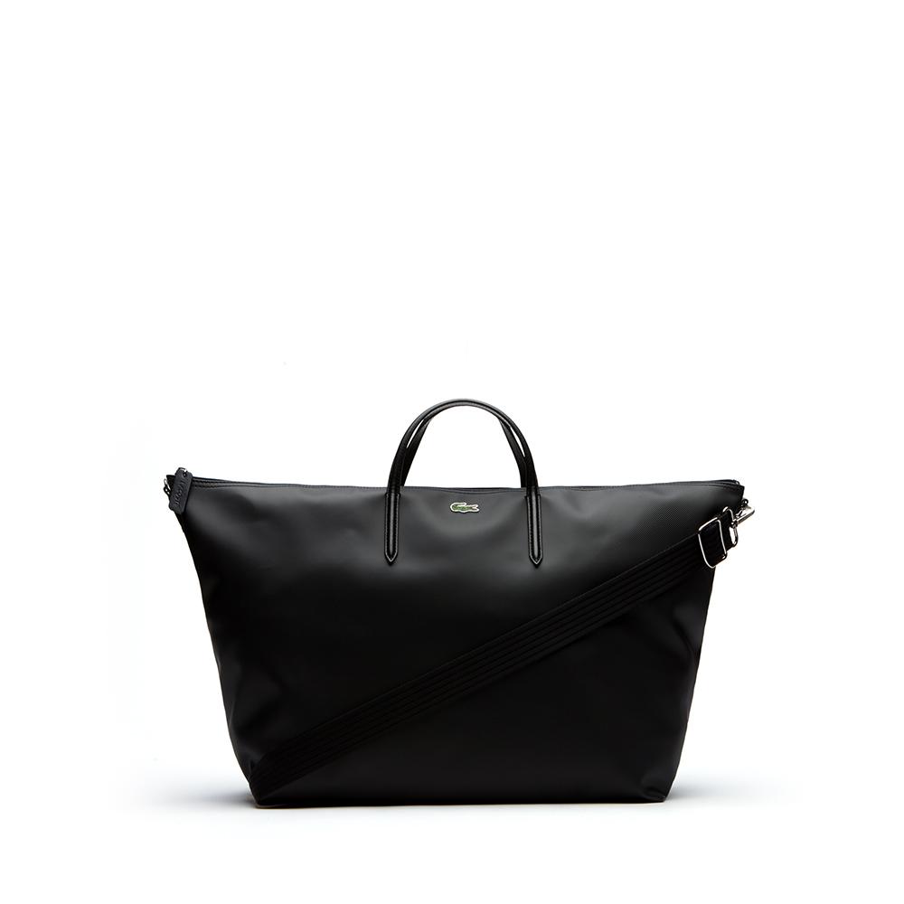 black lacoste bag