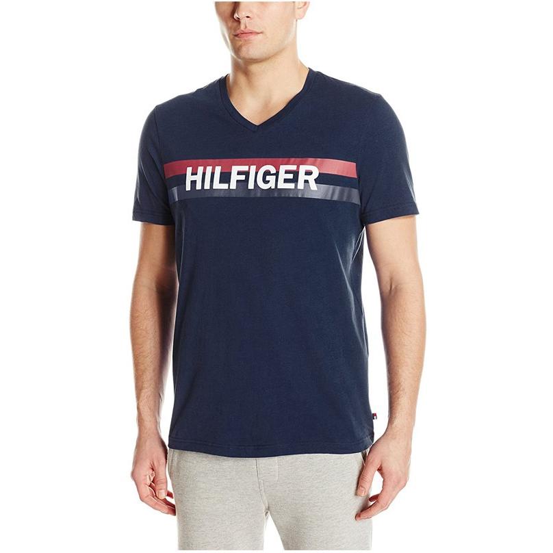 tommy hilfiger v neck t shirt mens