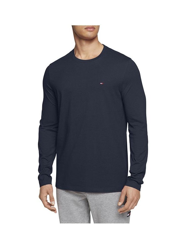 Tommy Hilfiger Men's Core Flag V-Neck T-Shirt - Dark Navy