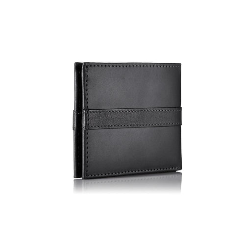 Axton Men's Black Wallet On A Chain