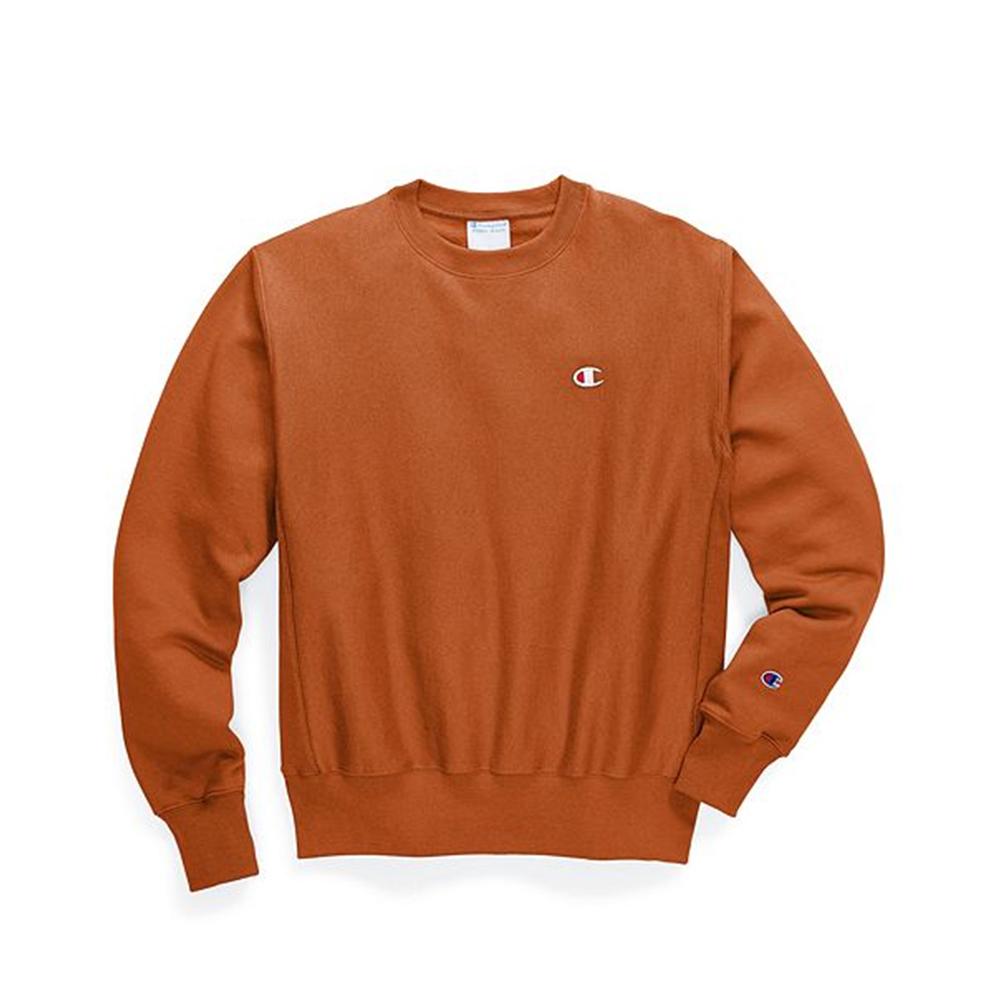 burnt orange champion sweatshirt