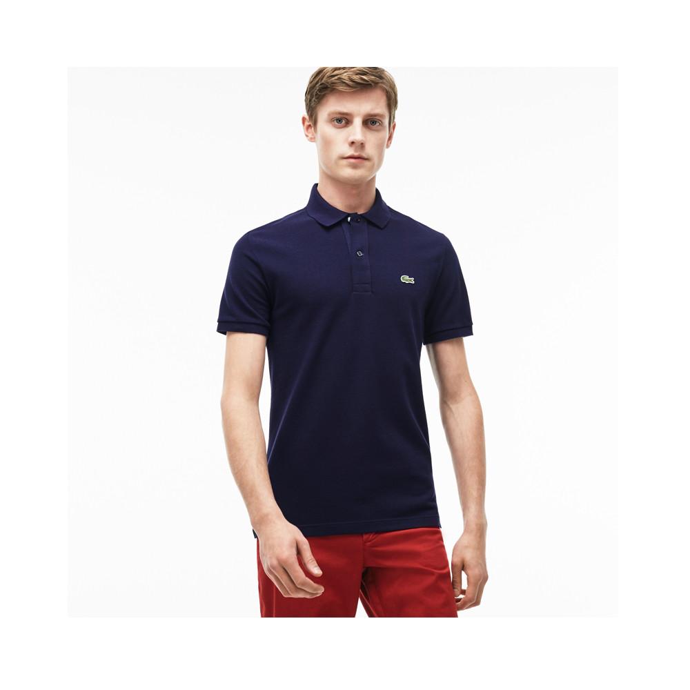 lacoste slim fit petit pique