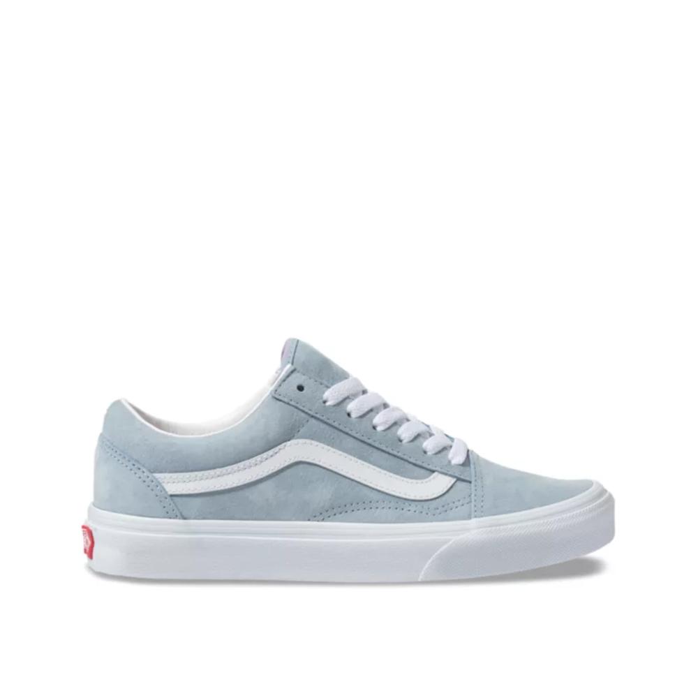 vans pig suede old skool blue fog