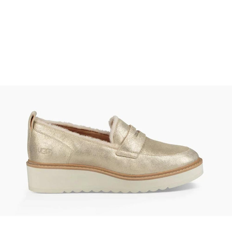 ugg atwater metallic loafer