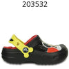 CROCS Kids Creative Crocs Mickey Fuzz Lined Clog Black 203532-001.