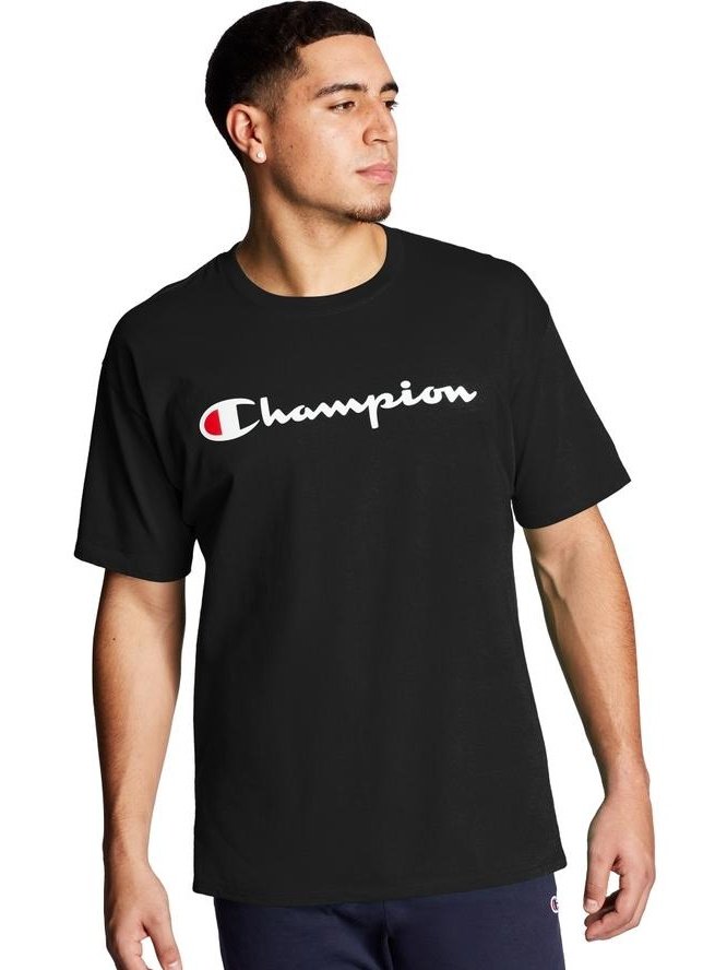 Champion Classic Graphic Jersey Tee Navy GT23H Y06794 031