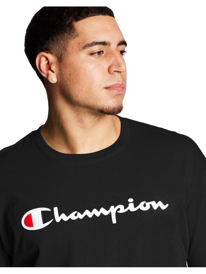 Champion Classic Graphic Jersey Tee Navy GT23H Y06794 031