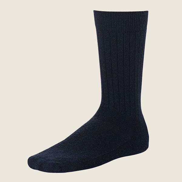 Red Wing Men's Merino Wool Blend Socks Navy 97170 Size 6-9