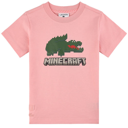 Lacoste Lacoste Live X Minecraft T-Shirt XS at FORZIERI