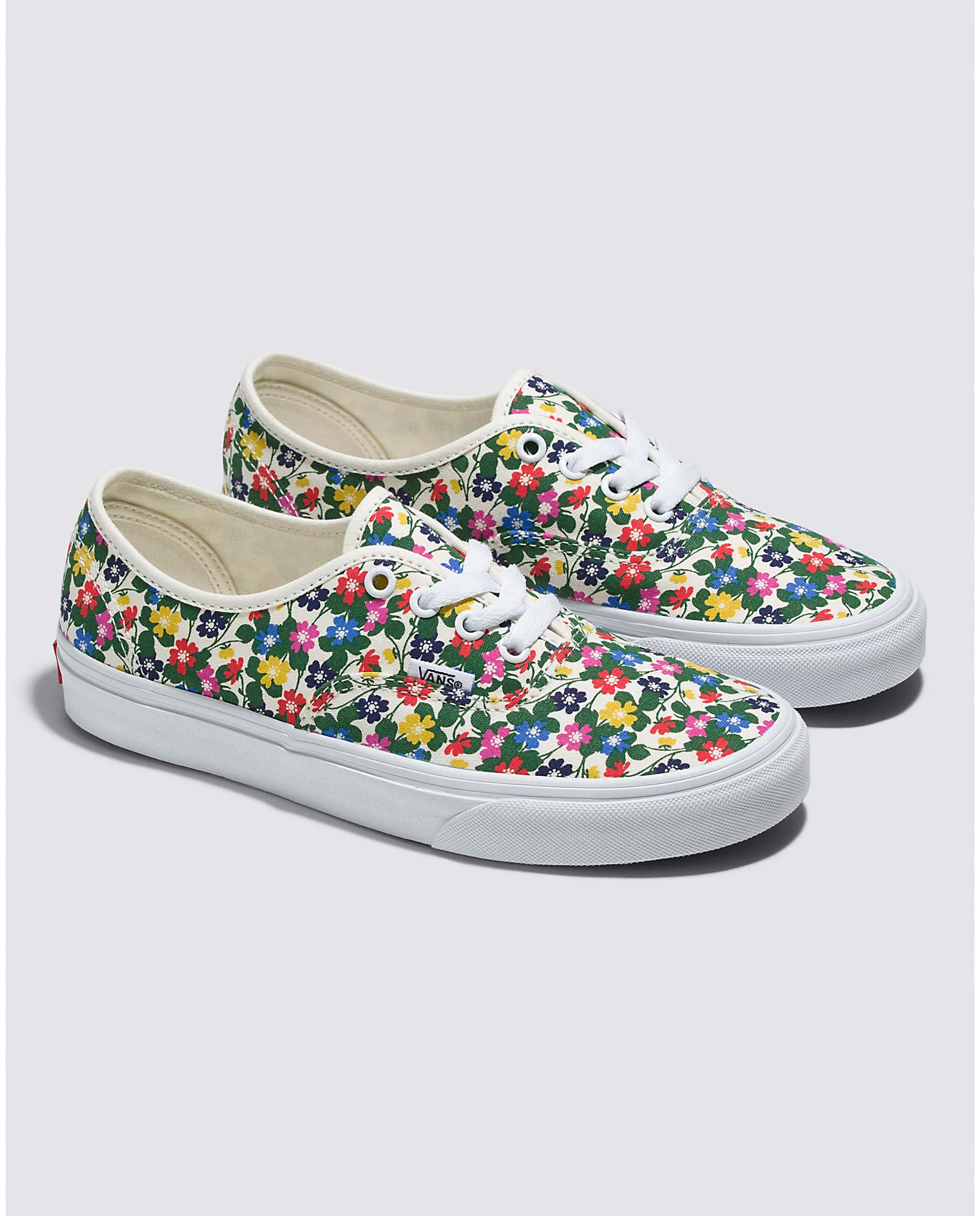 APLAZE | Vans Floral Authentic Shoe White VN0009PVTBD