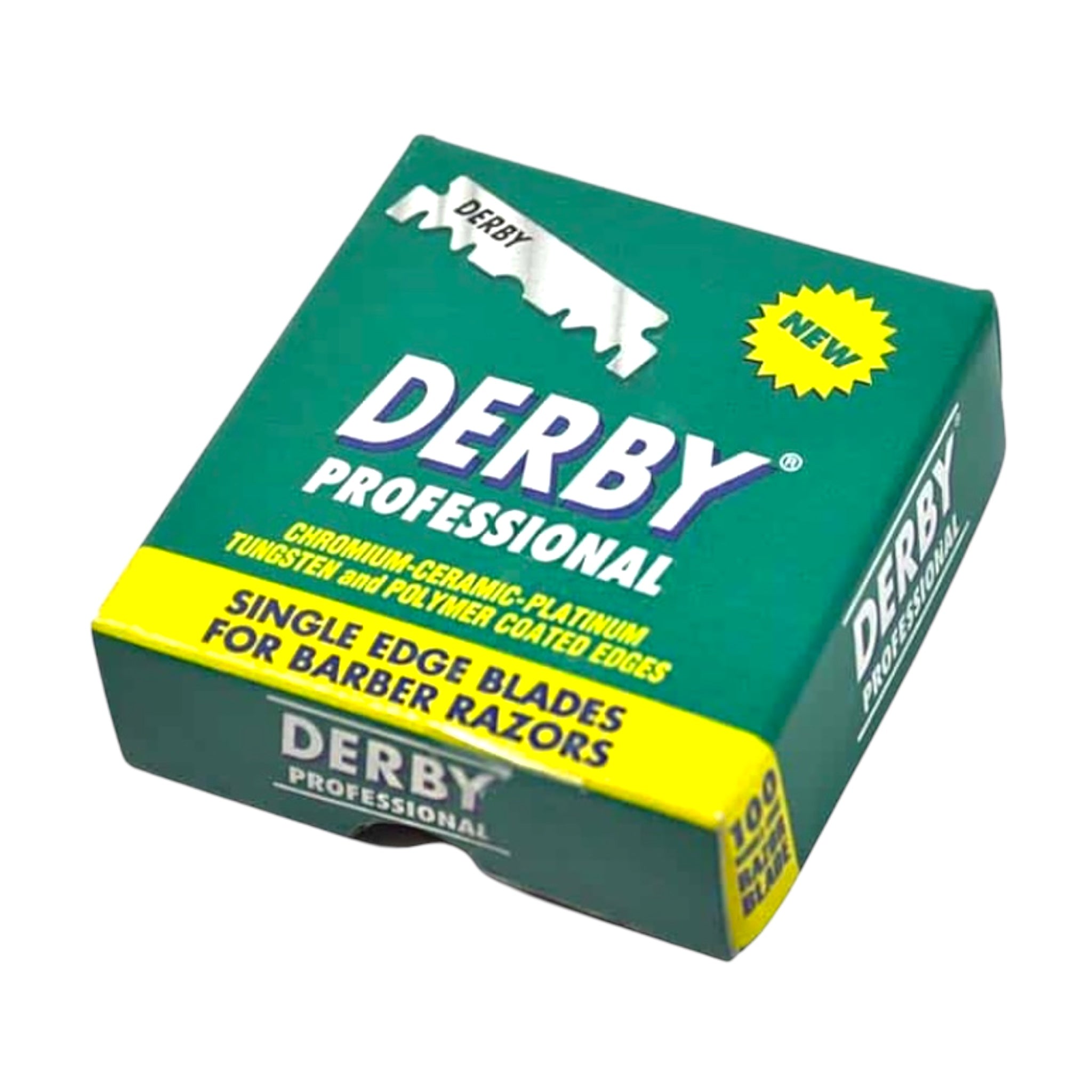 DERBY PROFESSIONAL SINGLE EDGE BLADES - 100 BLADES