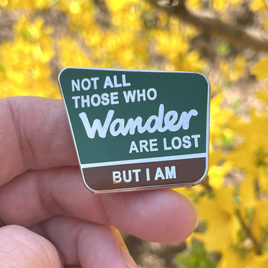 Not all who wander are lost patch/ funny patch/ 3 – LittleDumplingArts