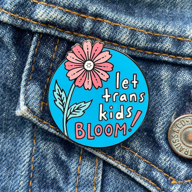 Let Trans Kids Bloom Vinyl Sticker – Jenni Bick Custom Journals