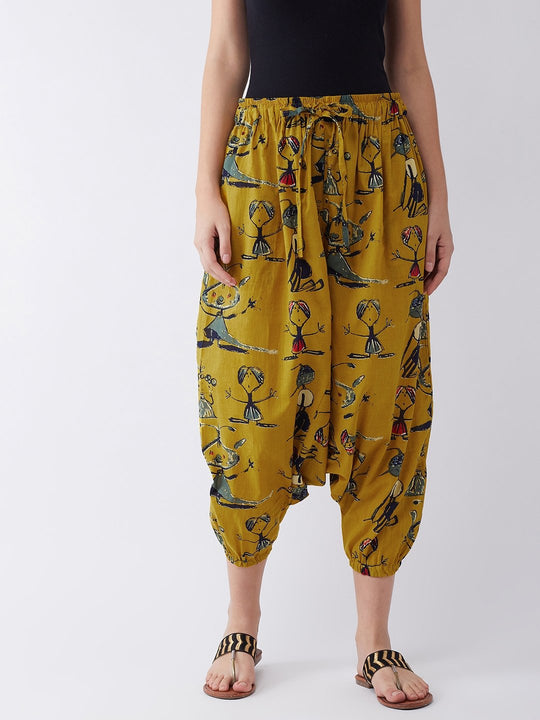 Abstract print boho harem pants, Buy Online