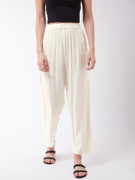 Buy Multi Trousers & Pants for Girls by INDIWEAVES Online