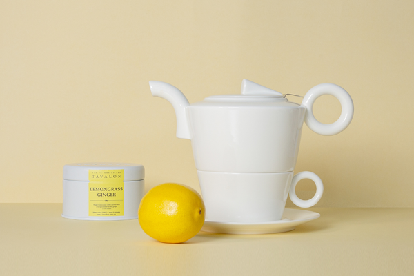 Lemongrass Ginger Tea Tin | Tavalon Tea Australia & New Zealand