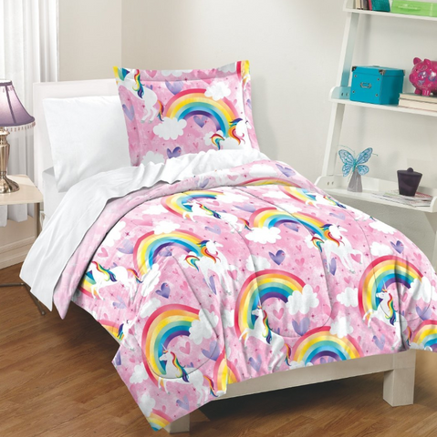 unicorn comforter sets kids