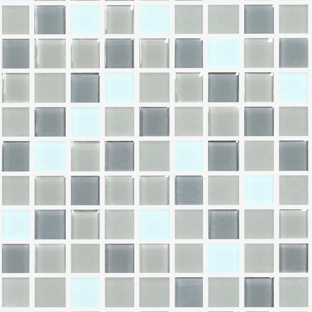 del mar laguna square mosaic glass tile sample swatch