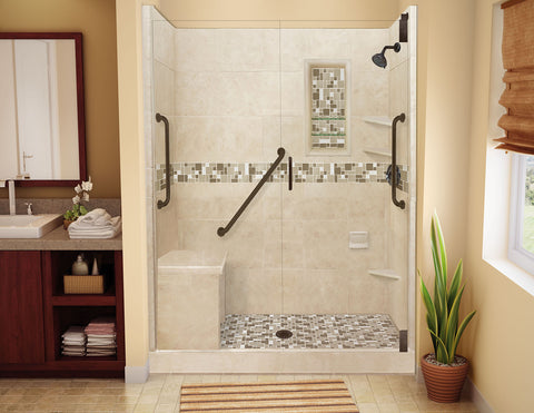 5 foot tub shower combo