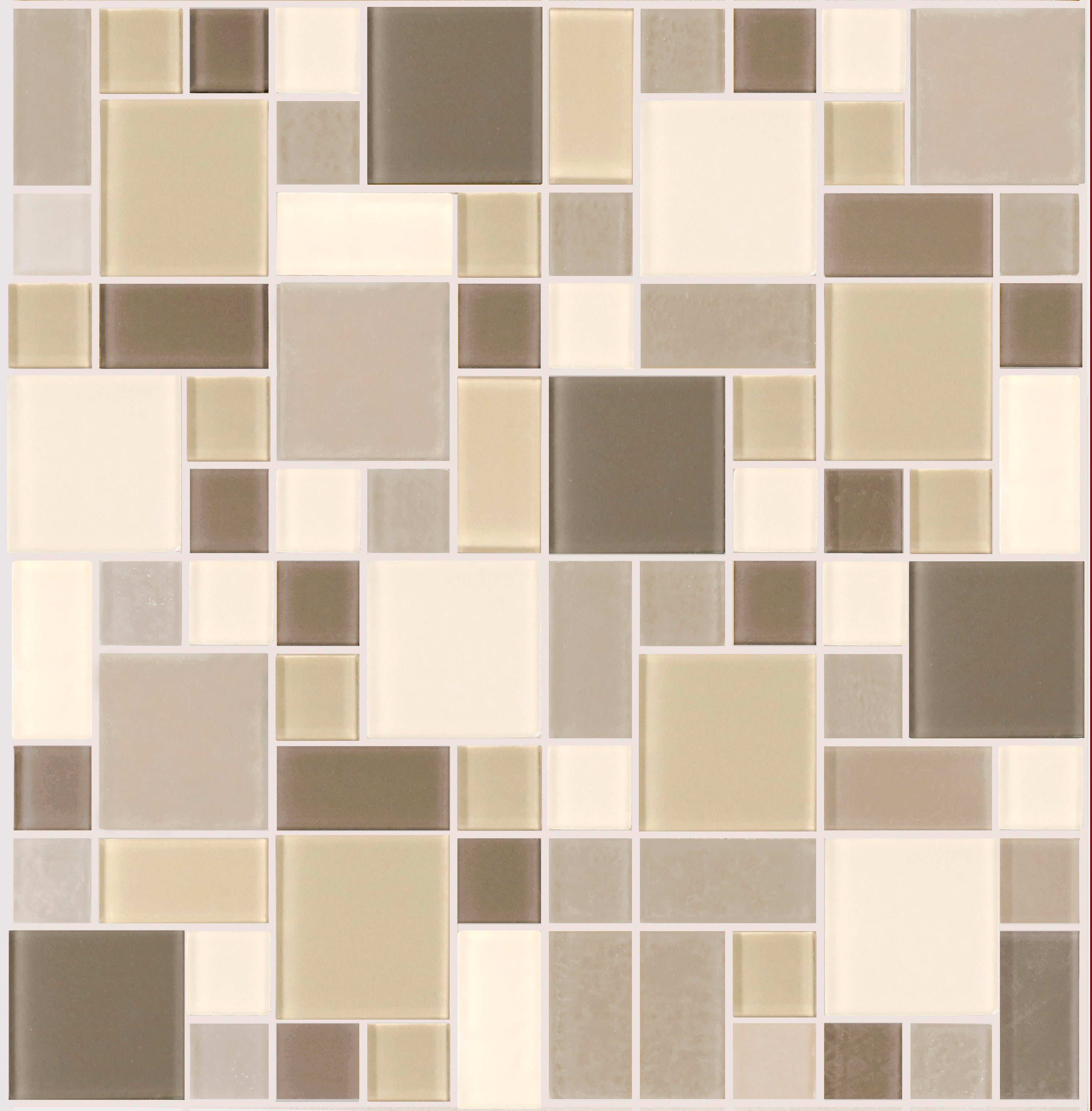 tuscany mixed mosaic glass tile sample swatch