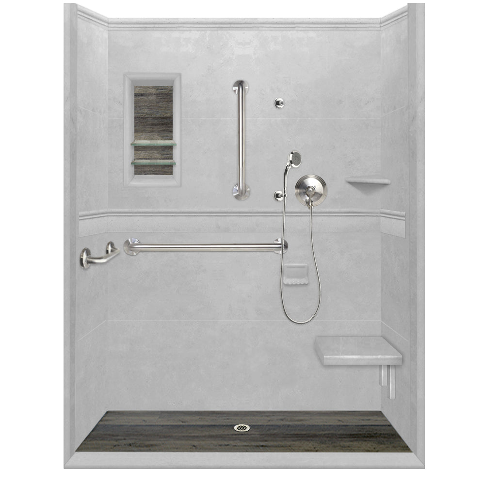 wheelchair accessible shower